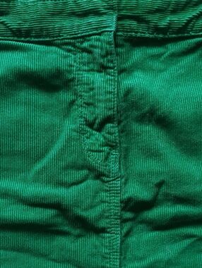 Vintage J.Crew Kelly Green Corduroy Mini Skirt